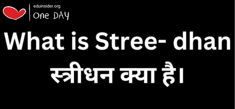 Recently, Supreme court in Maya Gopinathan v. Anoop S.B and Anr. reiterates that Stridhan is Wife’s absolute property, husband holds no title over it.